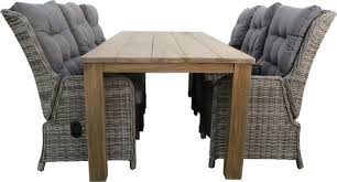 tuintafel 6 stoelen