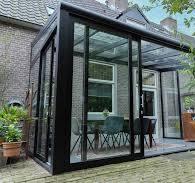 overkapping aluminium met glas