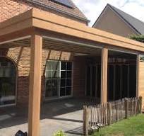 houten terrasoverkapping