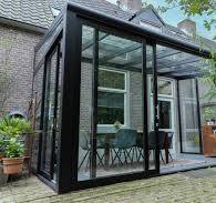 aluminium overkapping met glas
