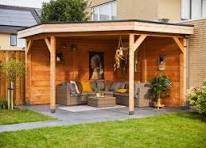 hoek overkapping tuin