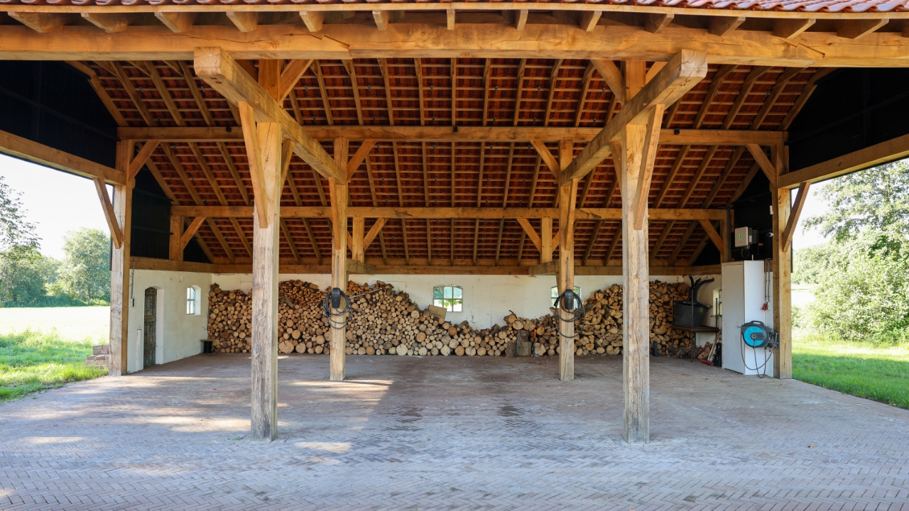 houten overkapping op maat