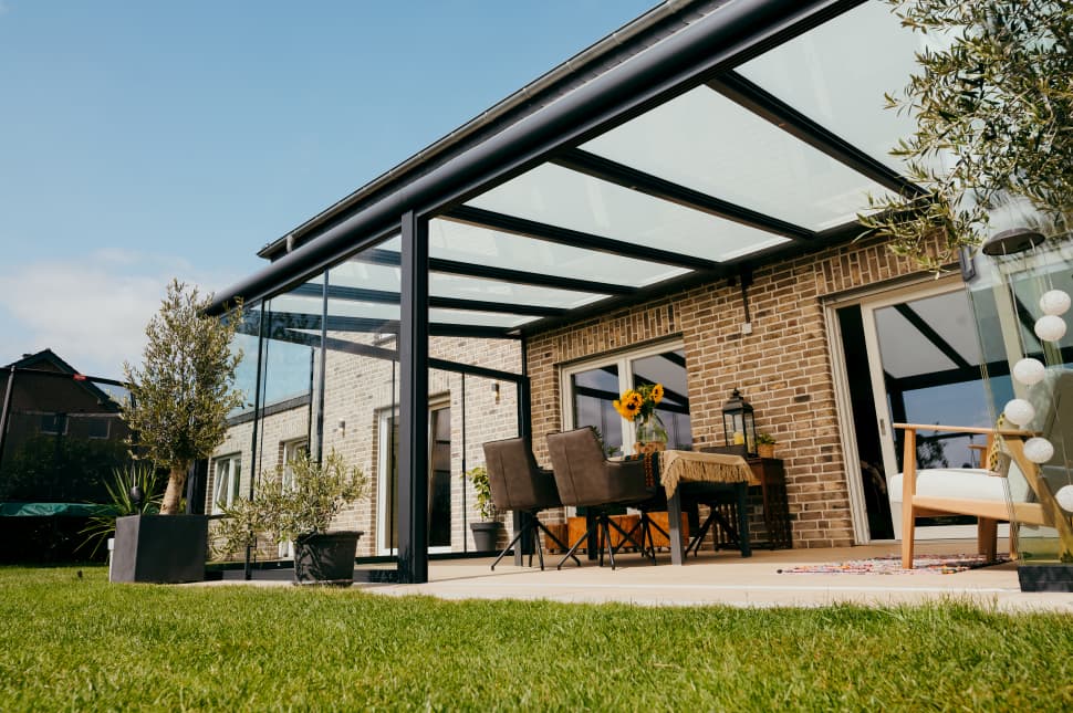 houten overkapping terras