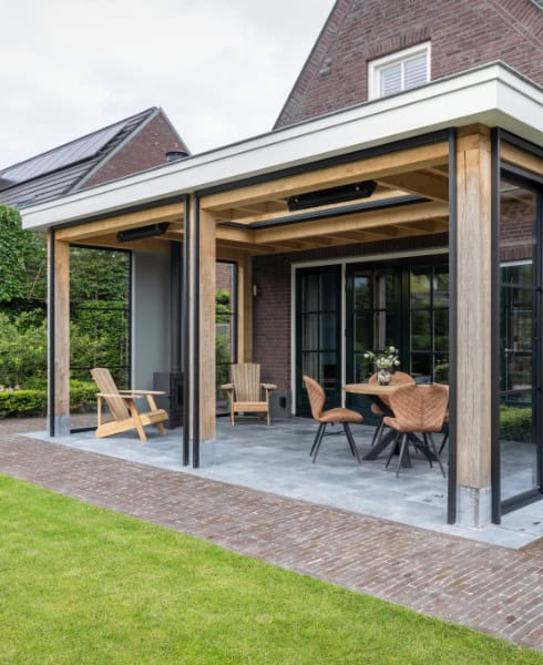 kosten overkapping aan huis