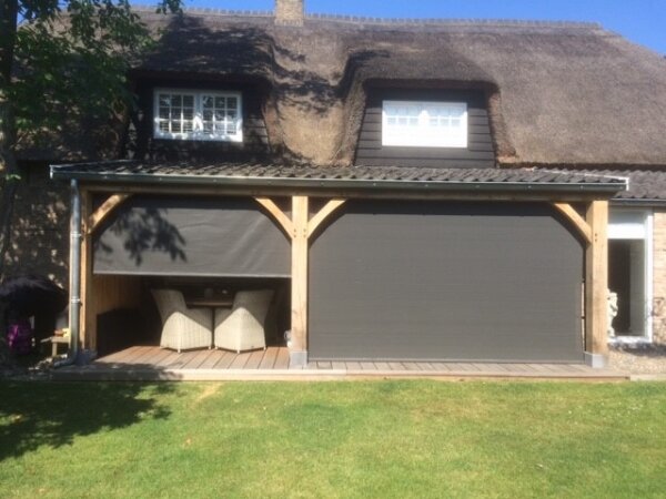 winddoek overkapping