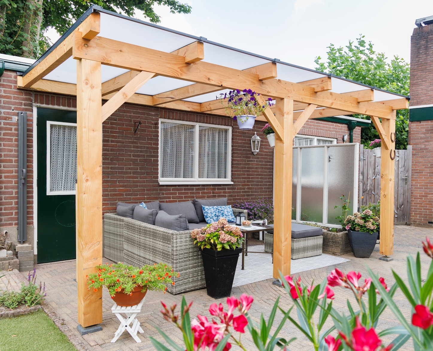 veranda overkapping aluminium