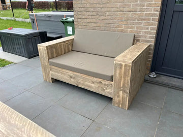 loungebank steigerhout