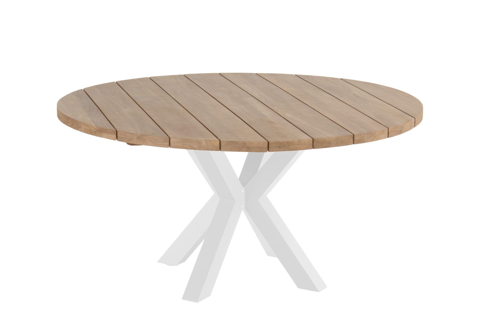tuintafel hout rond