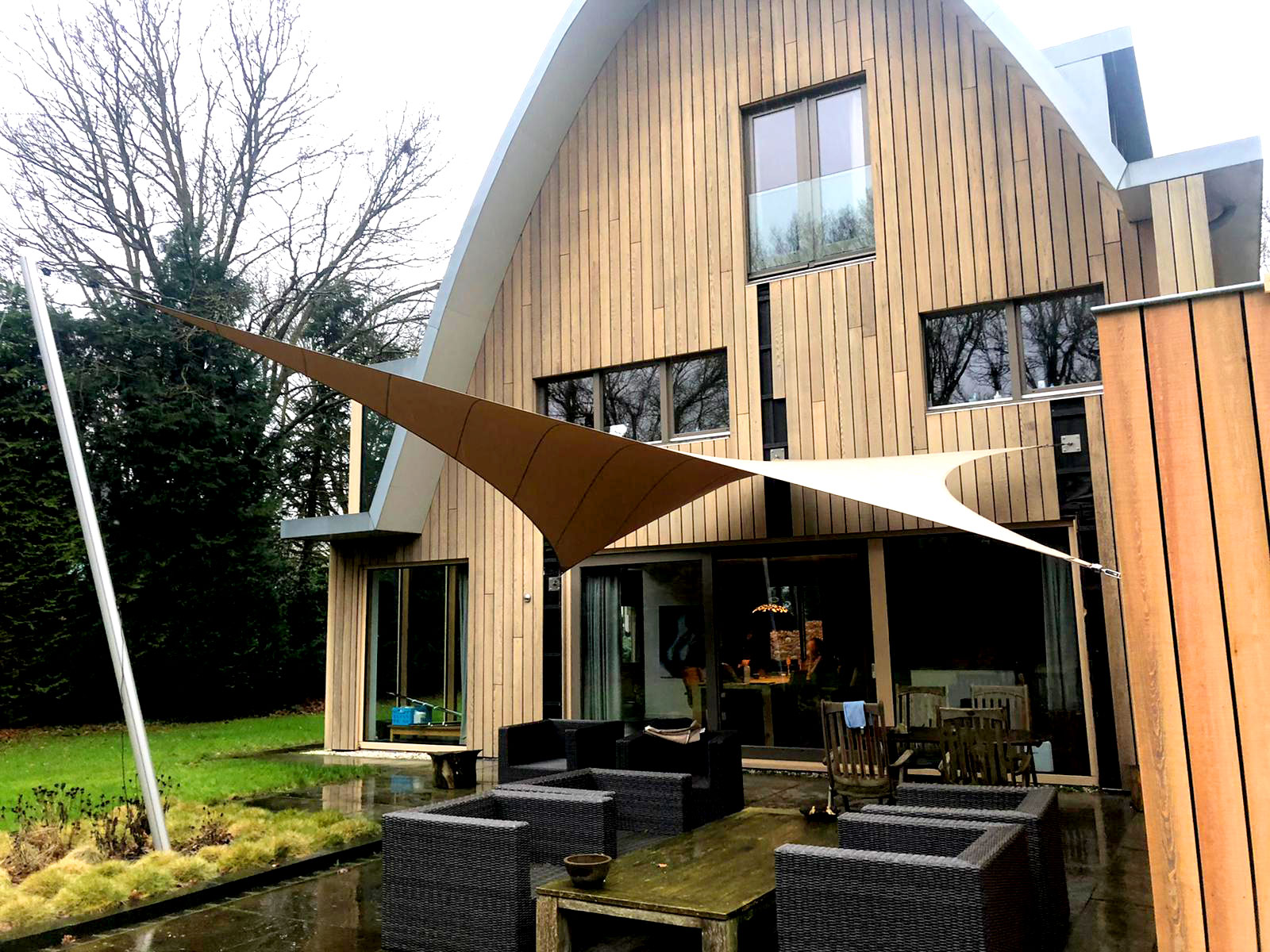 waterdicht doek overkapping