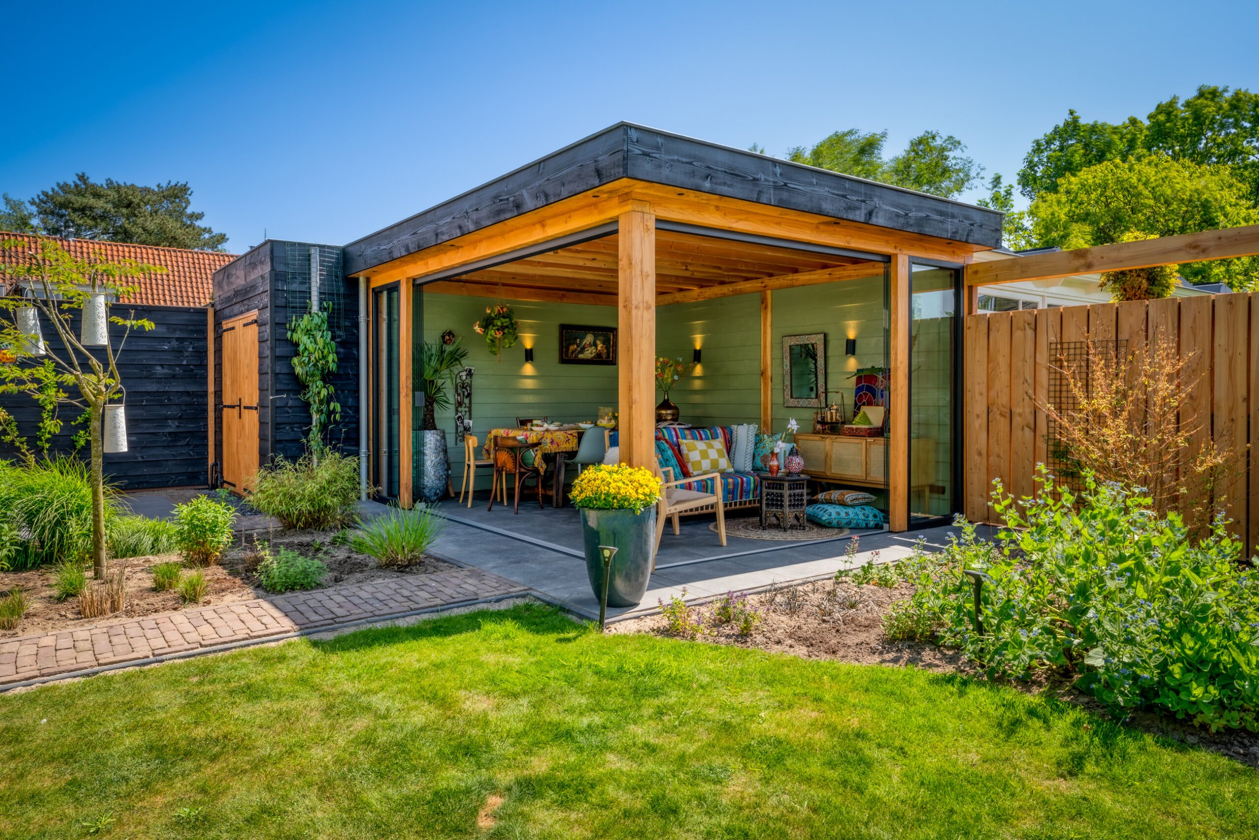 overkapping tuin op maat