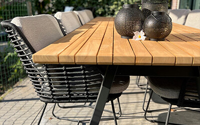 houten tuintafels