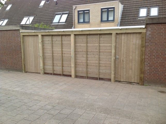 overkapping tussen twee muren