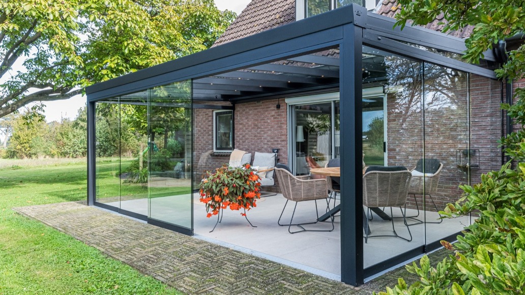 glazen veranda overkapping