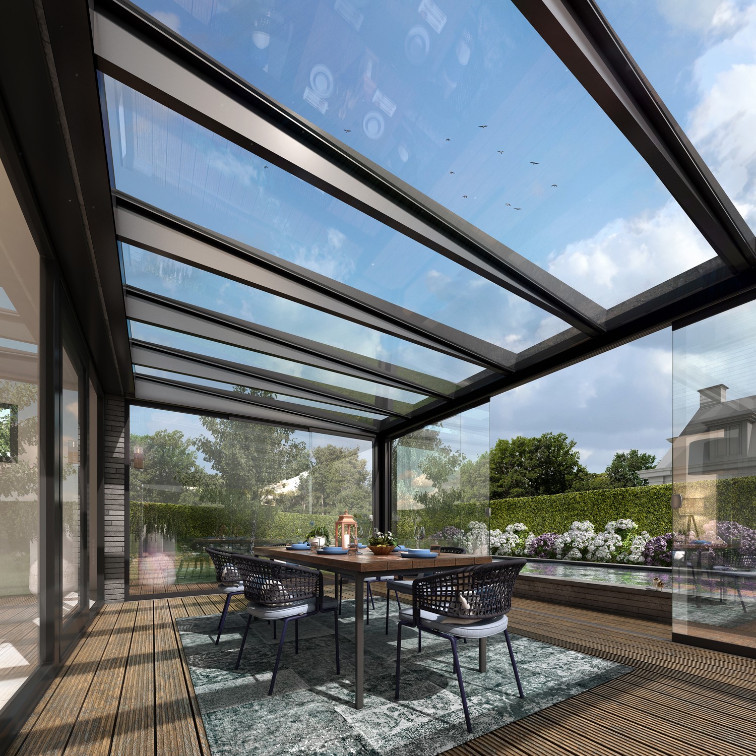 overkapping tuin kunststof