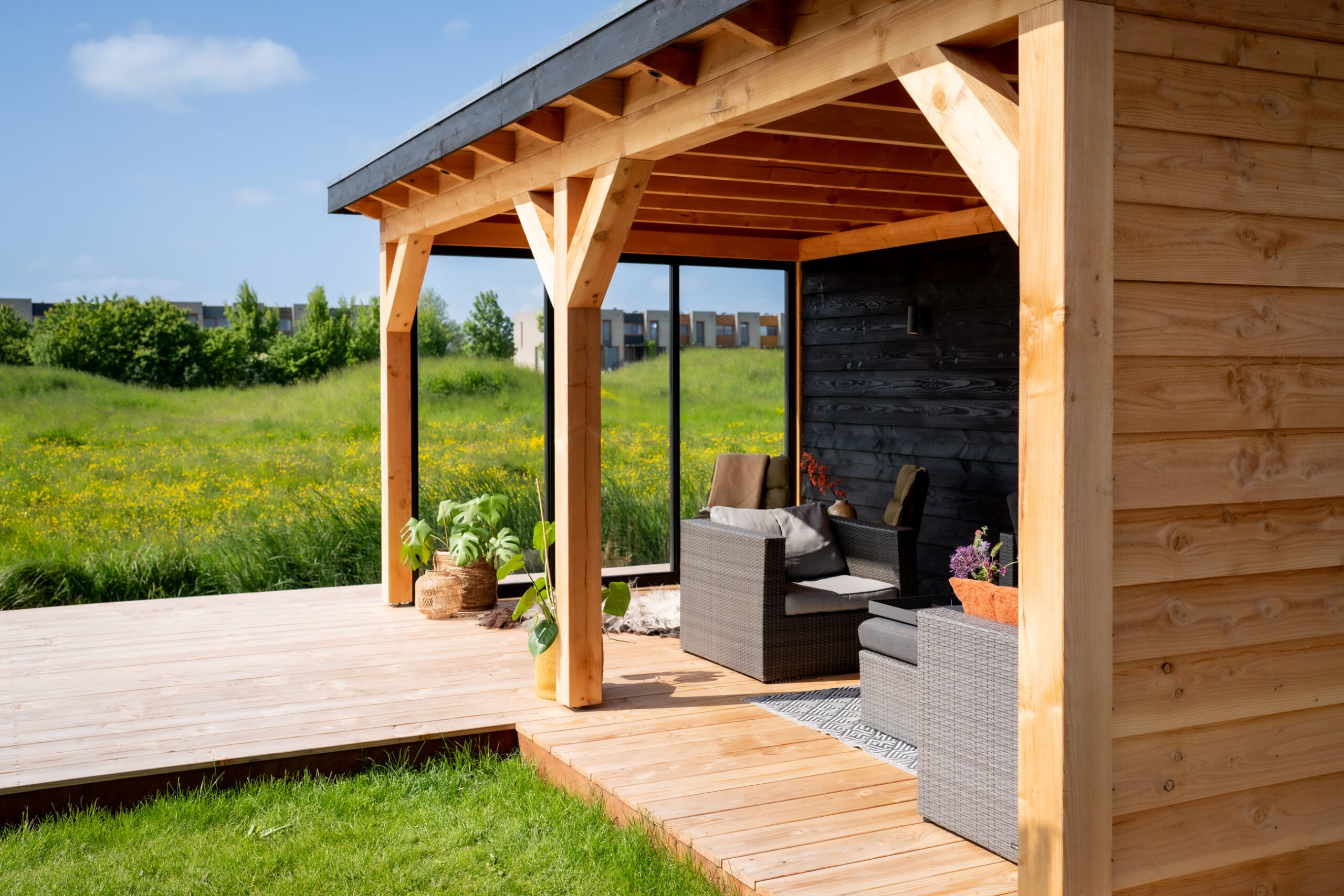 tuinidee overkapping
